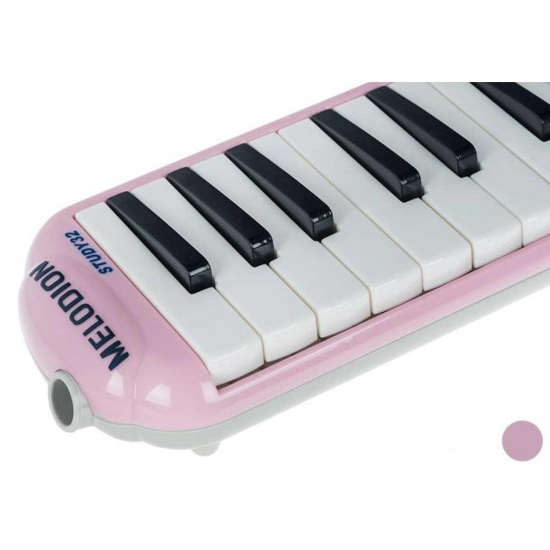 Suzuki Melodica Alto Study 32 med transporttaske - Pink